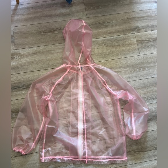 Forever 21 Sheer Pink Windbreaker - Picture 6 of 9